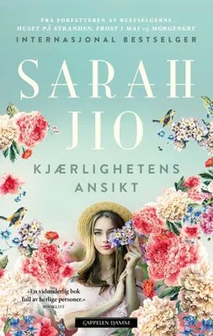 Omslag: "Kjærlighetens ansikt" av Sarah Jio