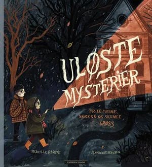 Omslag: "Uløste mysterier" av Pernille Tufte Radeid