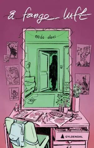 Omslag: "Å fange luft : roman" av Neda Alaei