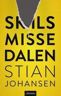 Omslag: "Skilsmissedalen : noveller" av Stian Johansen
